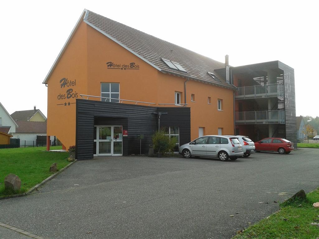Hôtel Des Bois Seltz Exterior foto